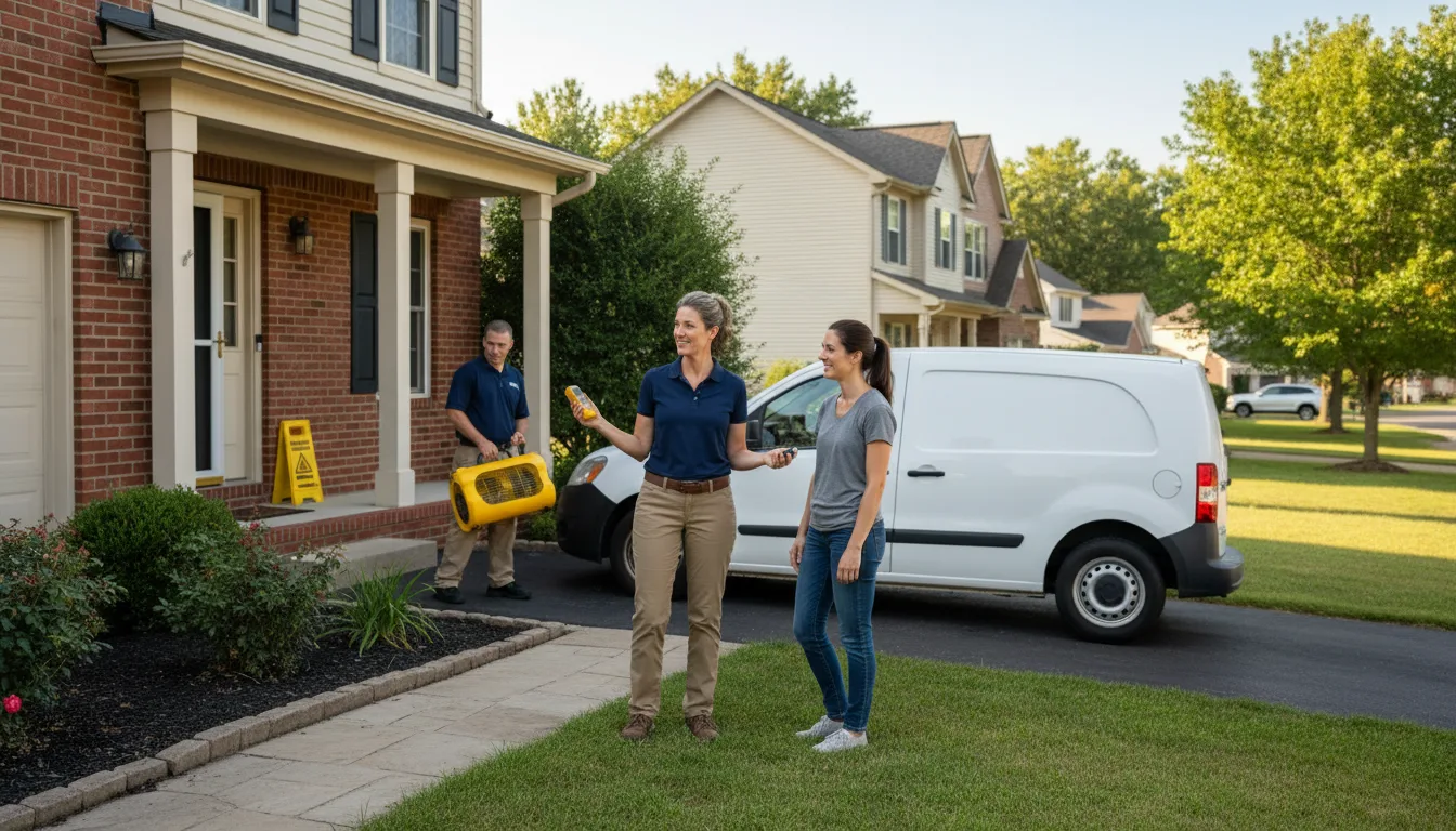 Water restoration image for Emergency Water Removal Services in Lincoln, TX